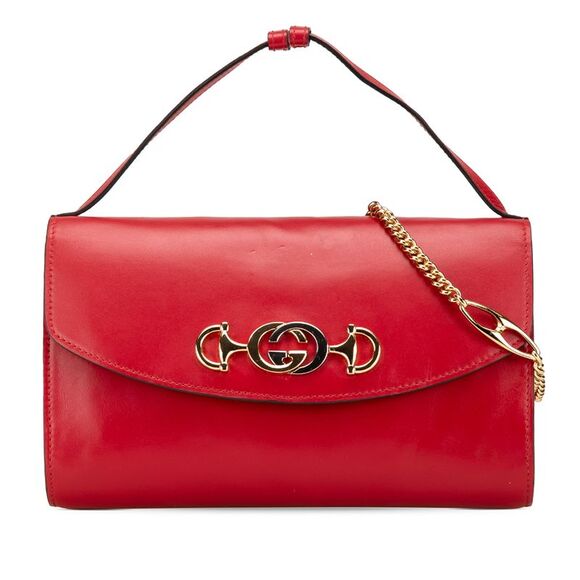 Pre Loved gucci Women Red Satchel - Picture 1 of 8